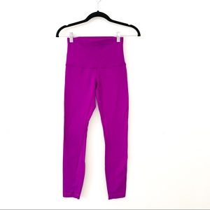 LULULEMON Bright Fuchsia Wunder Under Leggings